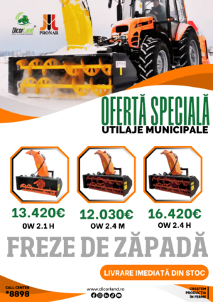 OFERTA UTILAJE MUNICIPALE
